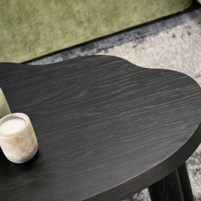 Großer Couchtisch ZEVO - schwarz