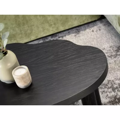 Großer Couchtisch ZEVO - schwarz