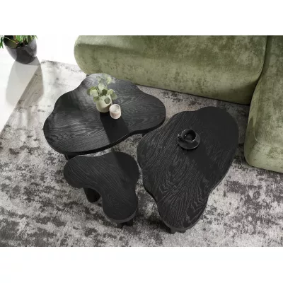 Großer Couchtisch ZEVO - schwarz