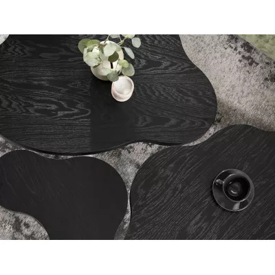 Großer Couchtisch ZEVO - schwarz
