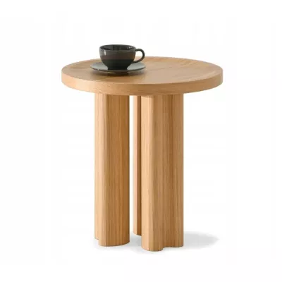 Runder Couchtisch BERT - Eiche