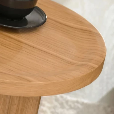 Runder Couchtisch BERT - Eiche
