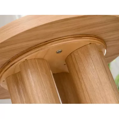 Runder Couchtisch BERT - Eiche