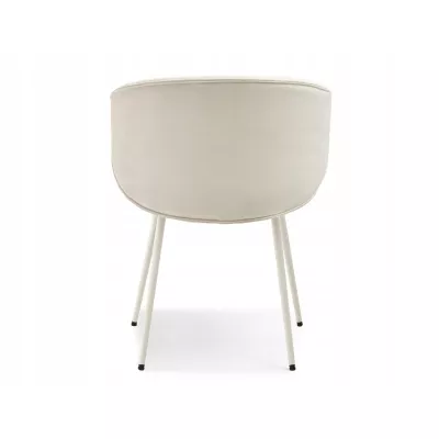 Esszimmerstuhl FLORIA - grau/creme