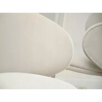 Esszimmerstuhl FLORIA - grau/creme
