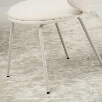 Esszimmerstuhl FLORIA - grau/creme