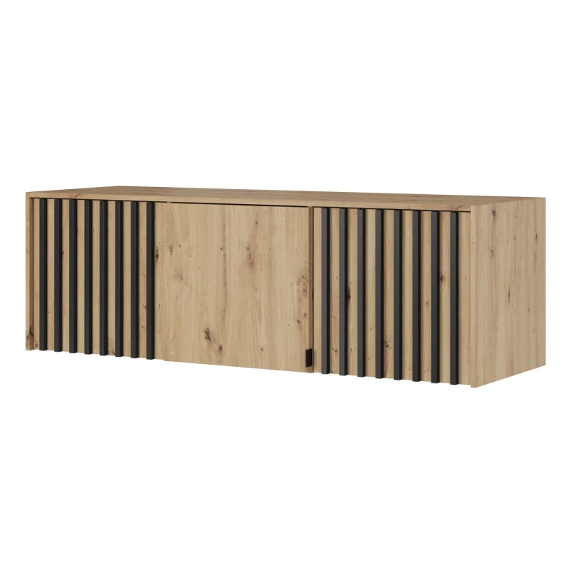 Kleiderschrankerweiterung MARFA – Breite 155 cm, Eiche handwerklich / Schwarz