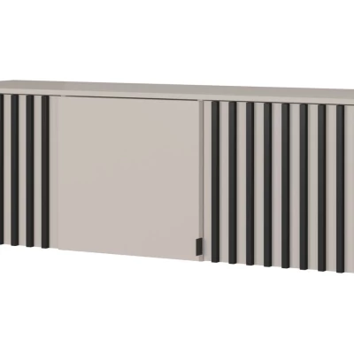 Kleiderschrankerweiterung MARFA – Breite 155 cm, Kaschmir/Schwarz