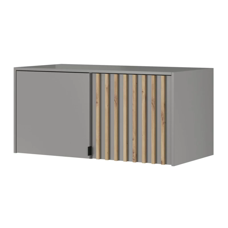 Kleiderschrank-Anbau MARFA – Breite 105 cm, Grau/Artisan Eiche