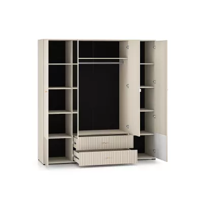 Großer Kleiderschrank 200 FAREL – Kaschmir