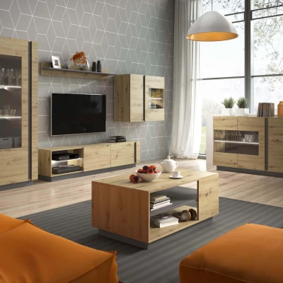 DOTHAN Couchtisch - Artisan Eiche / Graphit