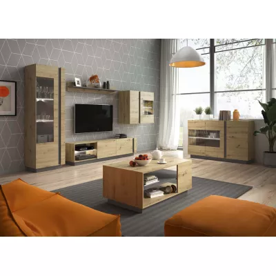 DOTHAN Couchtisch - Artisan Eiche / Graphit