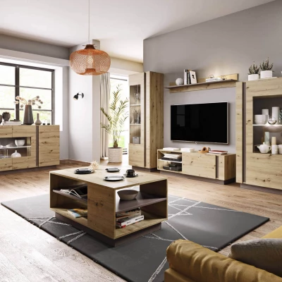 DOTHAN Couchtisch - Artisan Eiche / Graphit
