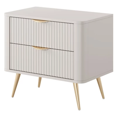 MOODY Nachttisch - beige