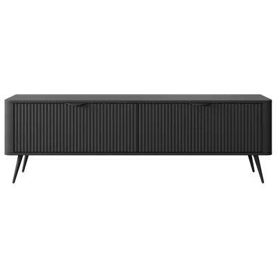 TV-Ständer 163 cm MOODY - schwarz