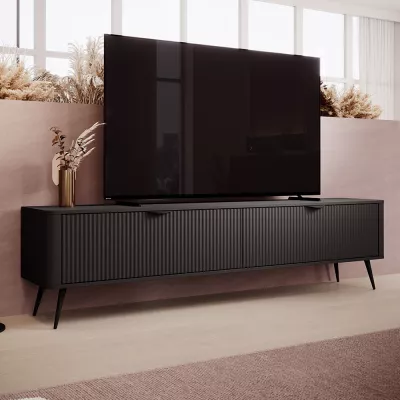 TV-Ständer 163 cm MOODY - schwarz
