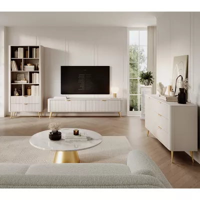 TV-Ständer 163 cm MOODY - beige