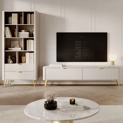 TV-Ständer 163 cm MOODY - beige