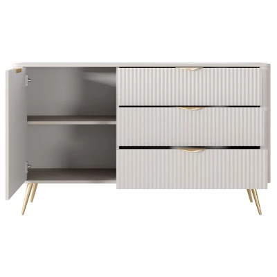 Kombinierte Kommode MOODY - beige