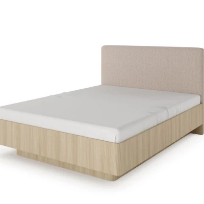 Doppelbett mit Stauraum 160x200 TROY - Barista Eiche