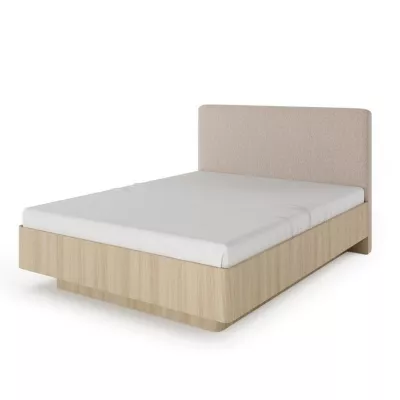 Doppelbett mit Stauraum 160x200 TROY - Barista Eiche