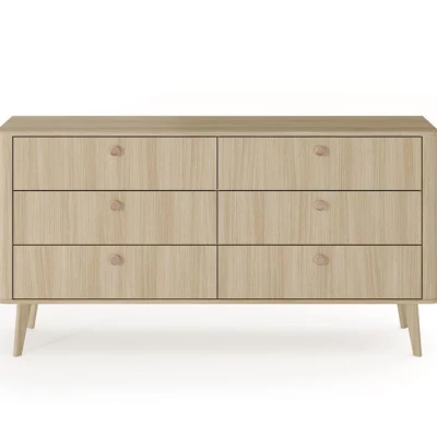 Breite Kommode TROY - Barista Eiche