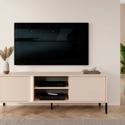 TV-Ständer 153 cm SLOCOMB - beige