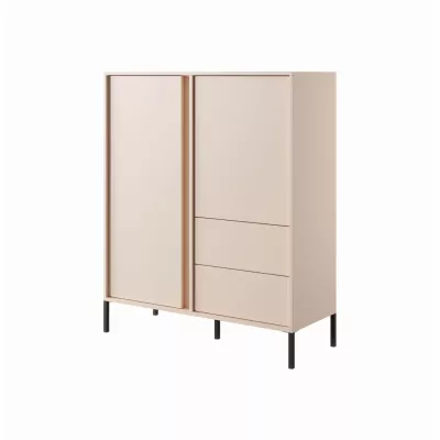Kombinierte hohe Kommode SLOCOMB - beige