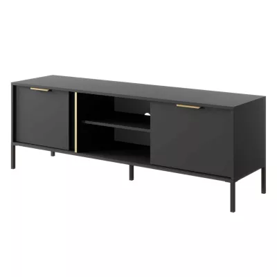 TV-Ständer 153 cm HARTSELE - Anthrazit