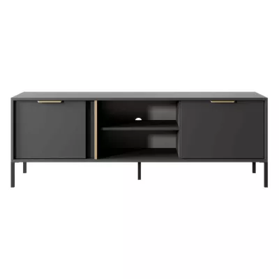 TV-Ständer 153 cm HARTSELE - Anthrazit