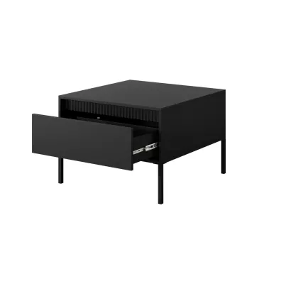 MOULTON Couchtisch - schwarz
