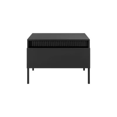 MOULTON Couchtisch - schwarz