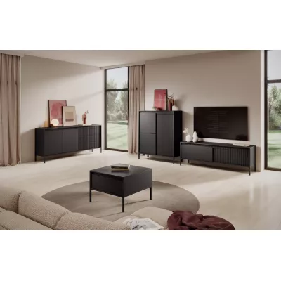 MOULTON Couchtisch - schwarz