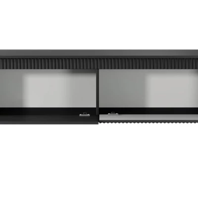 TV-Ständer 153 cm MOULTON - schwarz