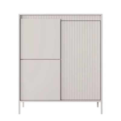 Kommode mit Türen MOULTON - beige