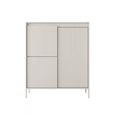 Kommode mit Türen MOULTON - beige