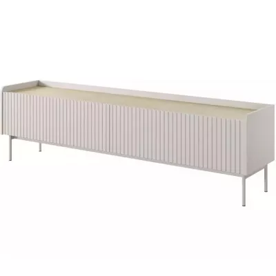 TV-Ständer 153 cm MATION - Scandi-Eiche / Beige