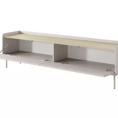 TV-Ständer 153 cm MATION - Scandi-Eiche / Beige