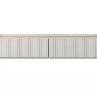 TV-Ständer 153 cm MATION - Scandi-Eiche / Beige
