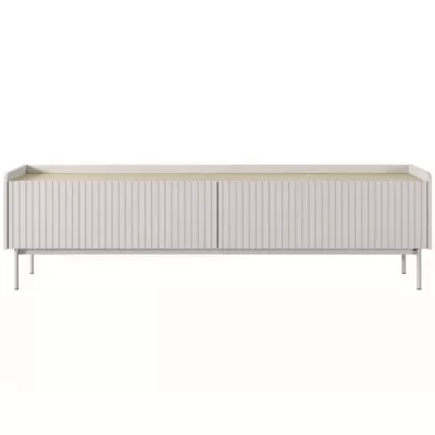 TV-Ständer 153 cm MATION - Scandi-Eiche / Beige