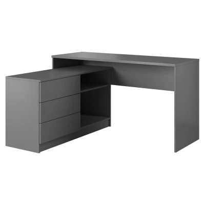 Eckschreibtisch LEROY - Graphit