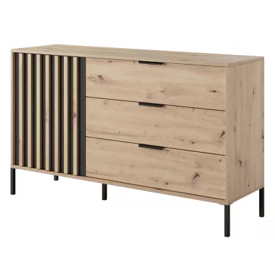 Schlafzimmer-Set mit Bett 160x200 REFORM - Eiche Artisan / Anthrazit