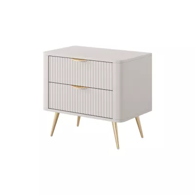 Schlafzimmer-Set mit Bett 160x200 MOODY - Beige