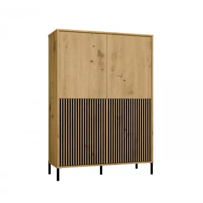 Viertüriges Regal 104 cm ELBA - Artisan Eiche
