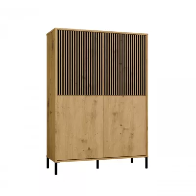 Viertüriges Regal 104 cm ELBA - Artisan Eiche