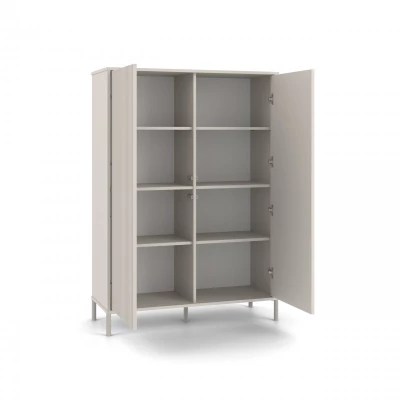 Hochregalschrank 104 cm ELBA - Kaschmir