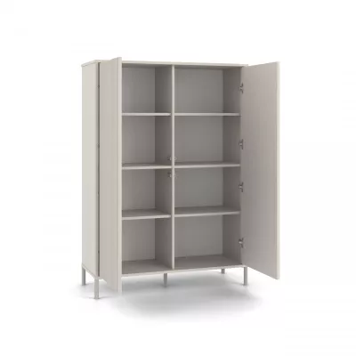 Hochregalschrank 104 cm ELBA - Kaschmir