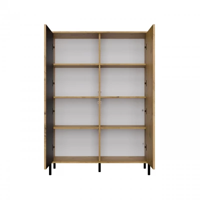 Hochregalschrank 104 cm ELBA - Artisan Eiche