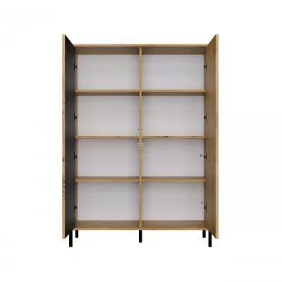 Hochregalschrank 104 cm ELBA - Artisan Eiche