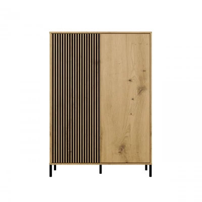 Hochregalschrank 104 cm ELBA - Artisan Eiche